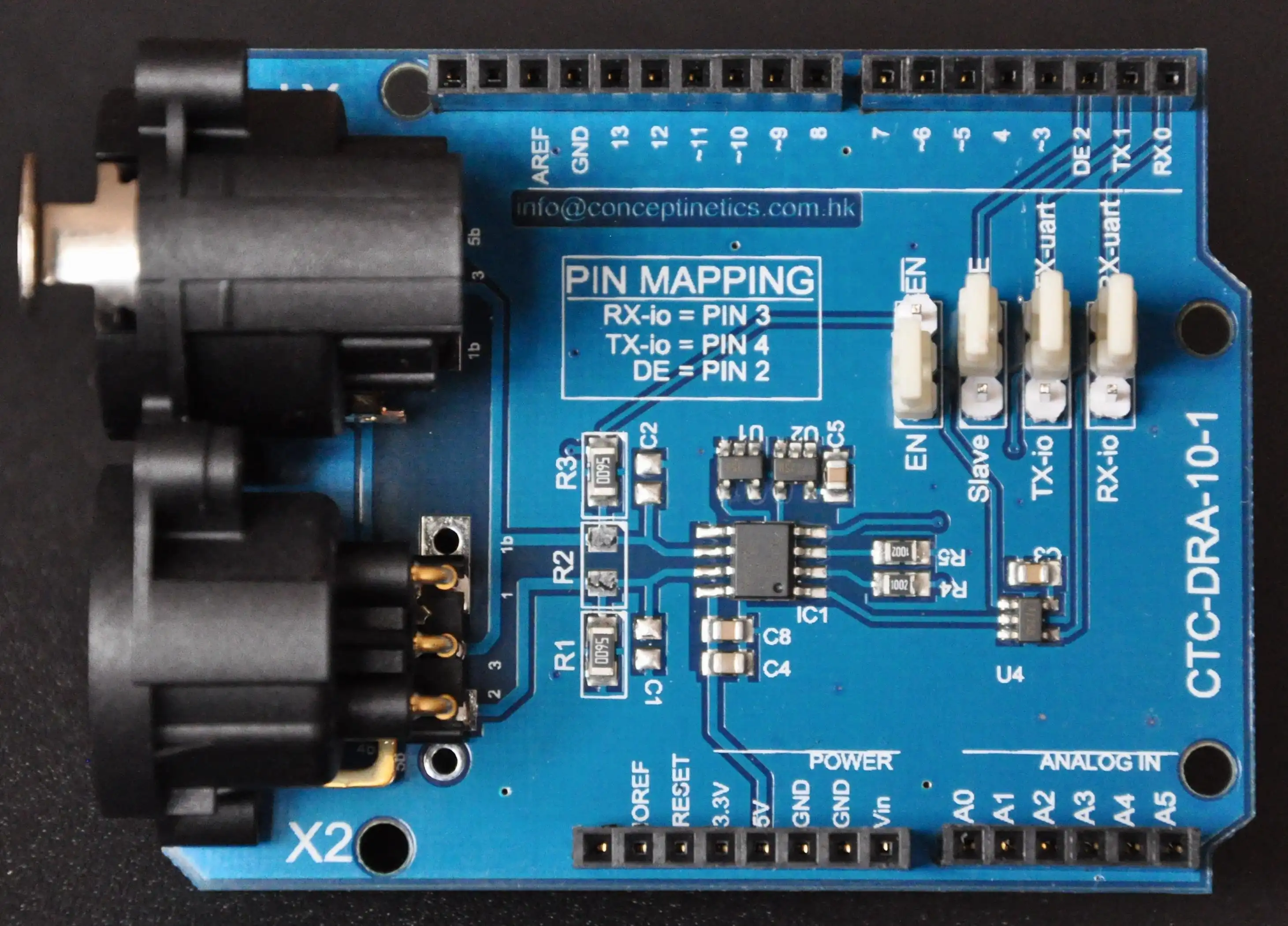 Download web tool or web app DMX Library for Arduino
