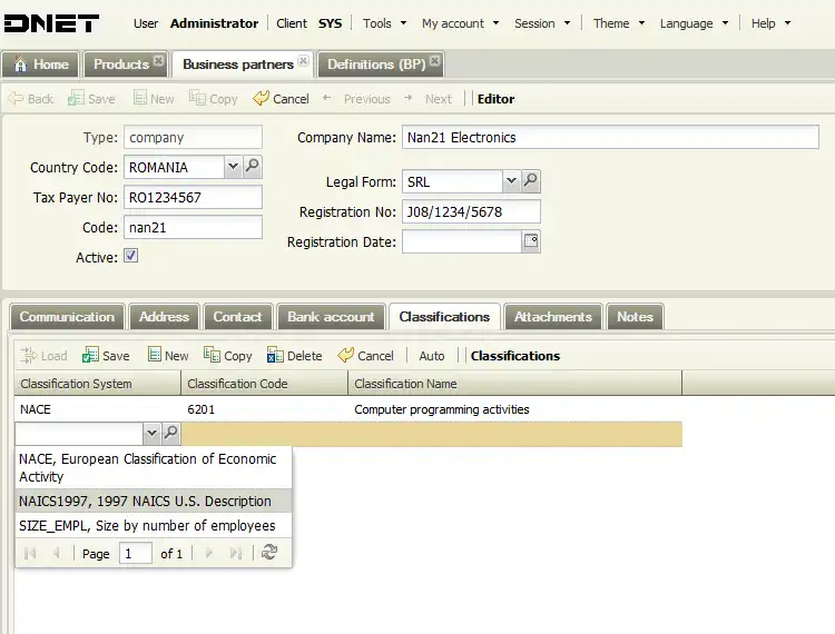 Unduh alat web atau aplikasi web DNet eBusiness Suite