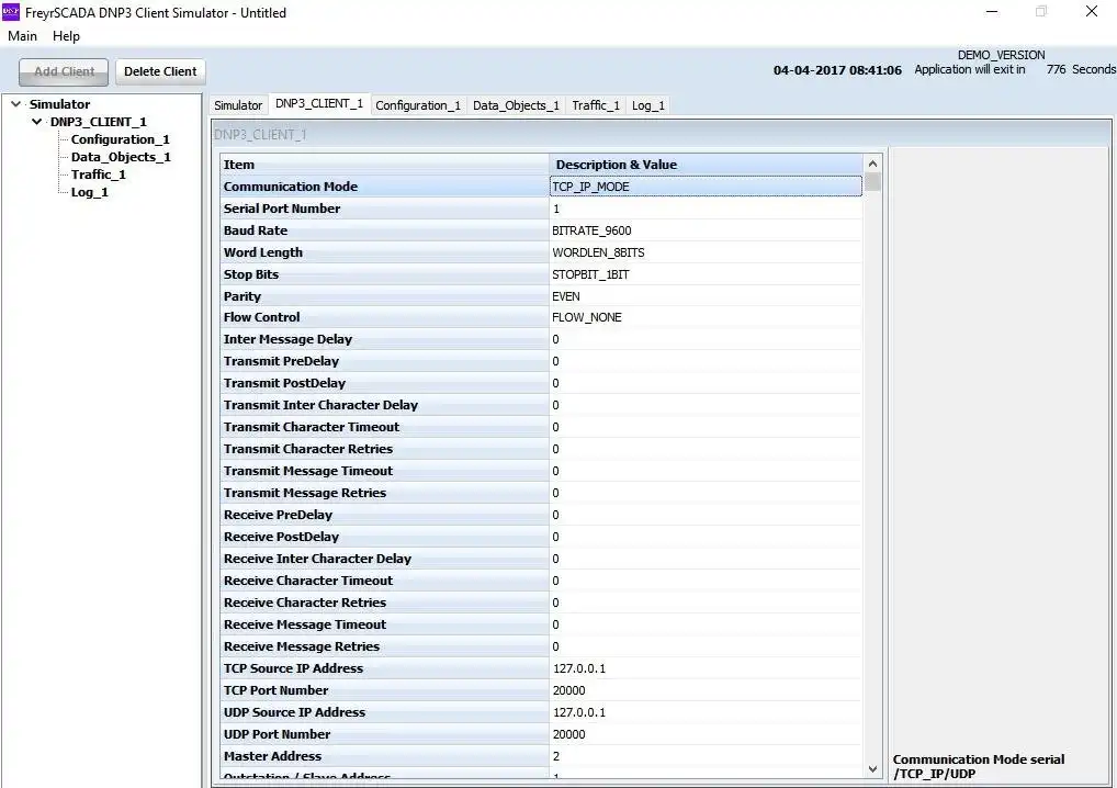 Télécharger l'outil Web ou l'application Web DNP3 Protocol Client Master Simulator