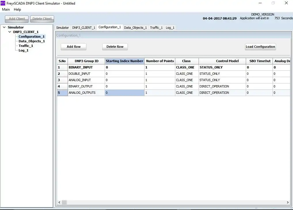 ابزار وب یا برنامه وب DNP3 Protocol Client Master Simulator را دانلود کنید