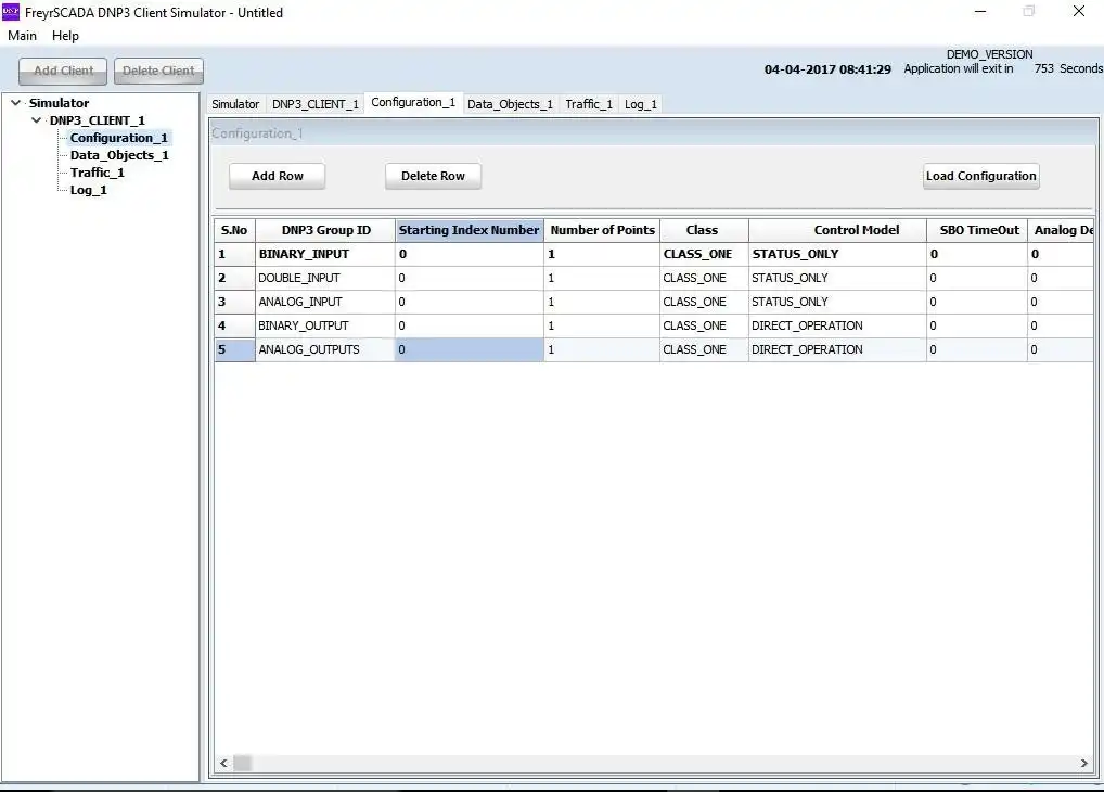 Download webtool of web-app DNP3 Protocol Client Master Simulator