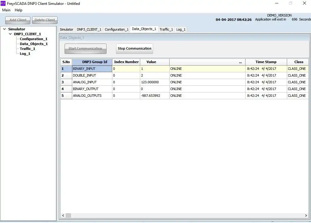 Завантажте веб-інструмент або веб-програму DNP3 Protocol Client Master Simulator