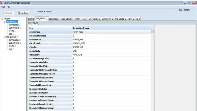 Télécharger l'outil Web ou l'application Web DNP3 RTU IED Outstation Server Simulator