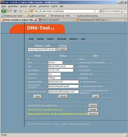 웹 도구 또는 웹 앱 DNS 도구 다운로드
