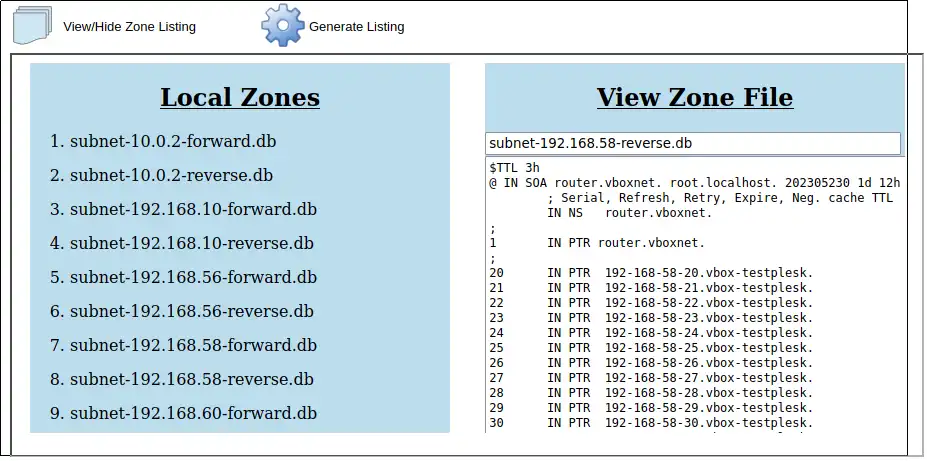 ওয়েব টুল বা ওয়েব অ্যাপ DNSzoneView ডাউনলোড করুন