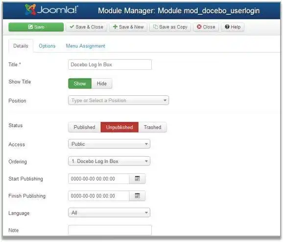 Download web tool or web app Docebo ELearning Joomla plugin