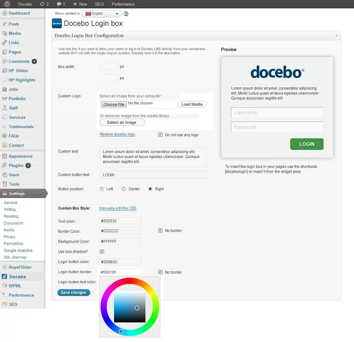 Descargue la herramienta web o la aplicación web Docebo ELearning WordPress Plugin