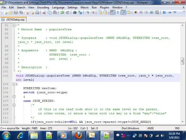 Download web tool or web app DocIt for Notepad++