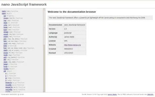 Download web tool or web app DocML Viewer
