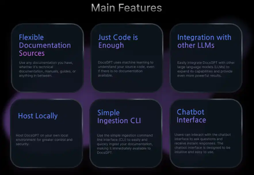 Baixe a ferramenta da web ou o aplicativo da web DocsGPT