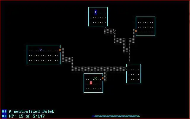 Download web tool or web app Doctor Who RogueLike to run in Linux online