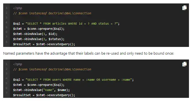 Download web tool or web app Doctrine DBAL