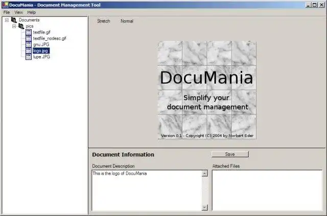 הורד כלי אינטרנט או אפליקציית אינטרנט DocuMania