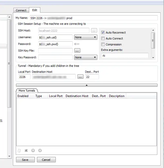 Descargue la herramienta web o la aplicación web Doffen SSH Tunnel