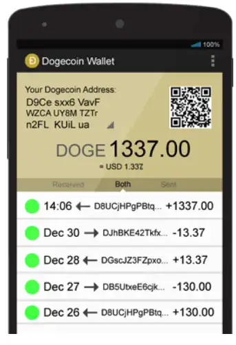 Download web tool or web app Dogecoin Core