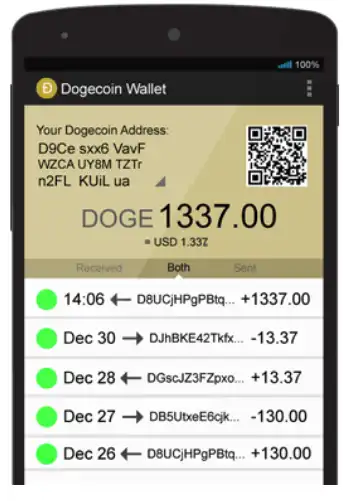 Laden Sie das Web-Tool oder die Web-App Dogecoin Core herunter