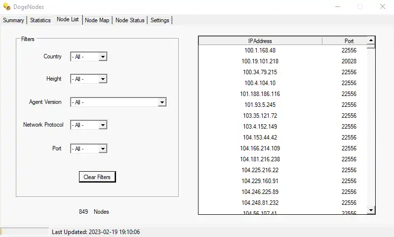 Download webtool of webapp DogeNodes