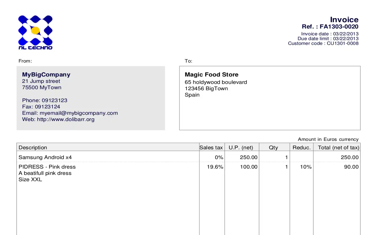 Mag-download ng web tool o web app Dolibar ERP - CRM