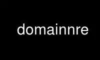 Run domainnre in OnWorks free hosting provider over Ubuntu Online, Fedora Online, Windows online emulator or MAC OS online emulator