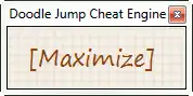 Download web tool or web app Doodle Jump Cheat Engine to run in Windows online over Linux online