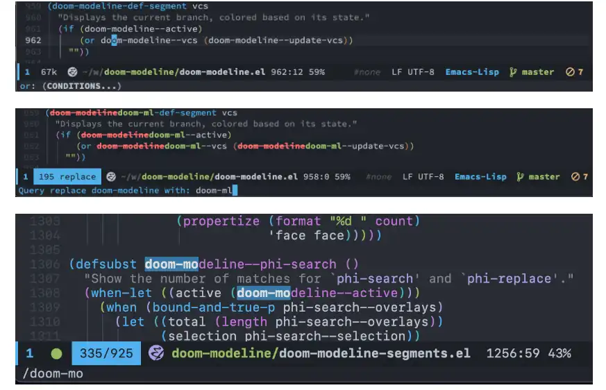 下载网络工具或网络应用程序 doom-modeline