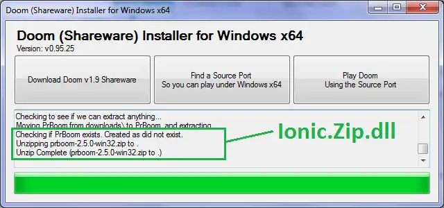 Descărcați instrumentul web sau aplicația web Doom Shareware Installer pentru Windows x64 pentru a rula în Windows online prin Linux online