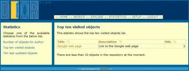 Download web tool or web app DOOR - Digital Open Object Repository