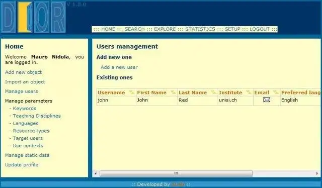 قم بتنزيل أداة الويب أو تطبيق الويب DOOR - Digital Open Object Repository