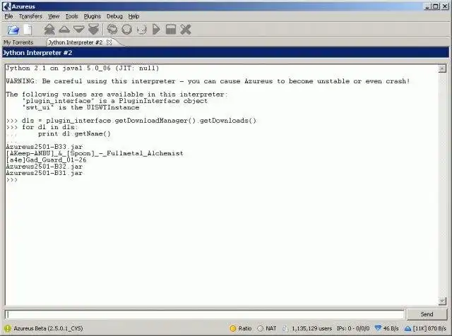 Загрузите веб-инструмент или веб-приложение DOPAL (библиотека DO Python Azureus)