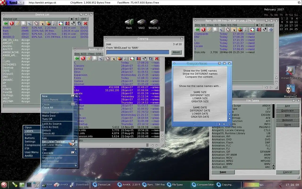 Muat turun alat web atau aplikasi web Dopus5 – Direktori Opus 5 (Amiga)