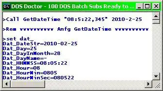 Download web tool or web app DOS Doctor - DOS Batch Subs Ready To Use
