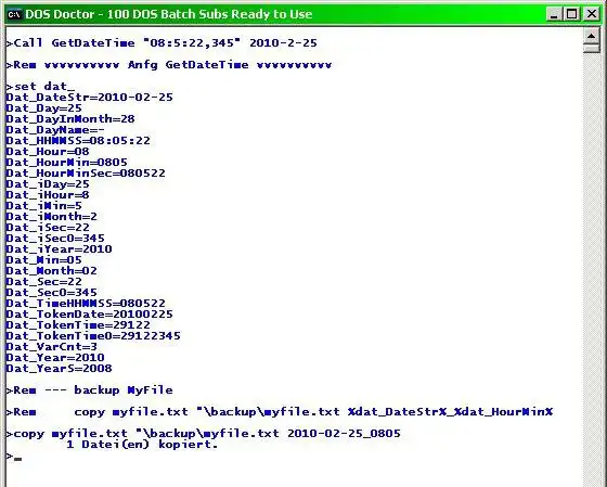 Download web tool or web app DOS Doctor - DOS Batch Subs Ready To Use