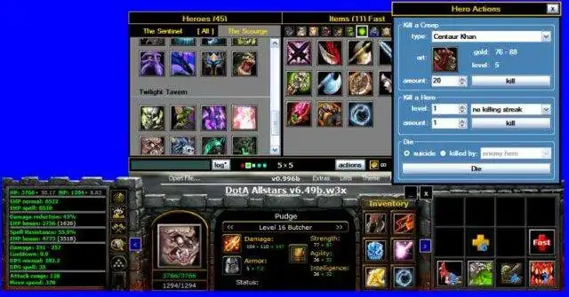 Download webtool of webapp DotaHIT om online in Windows via Linux online te draaien