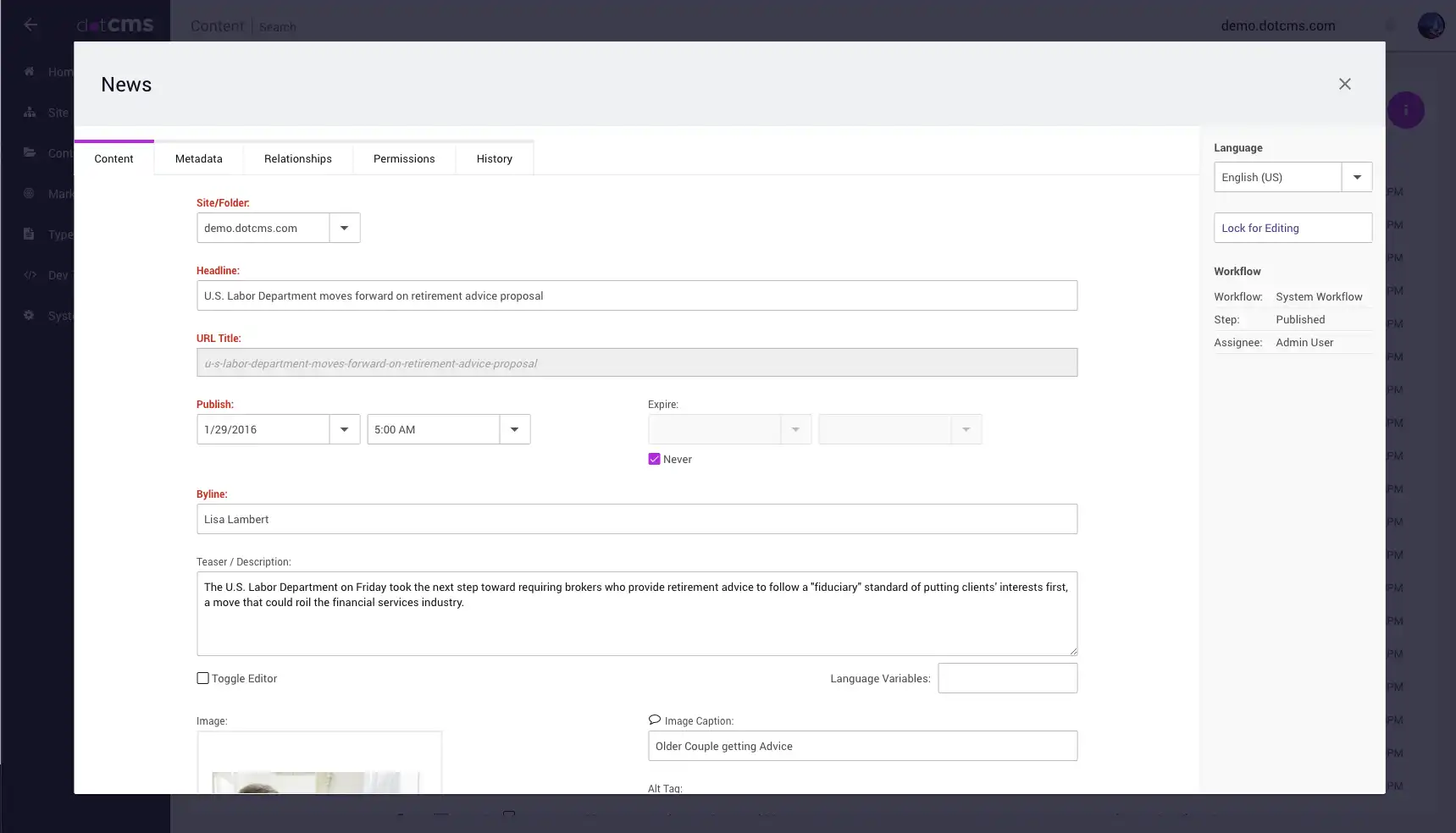 Download web tool or web app dotCMS - Java CMS