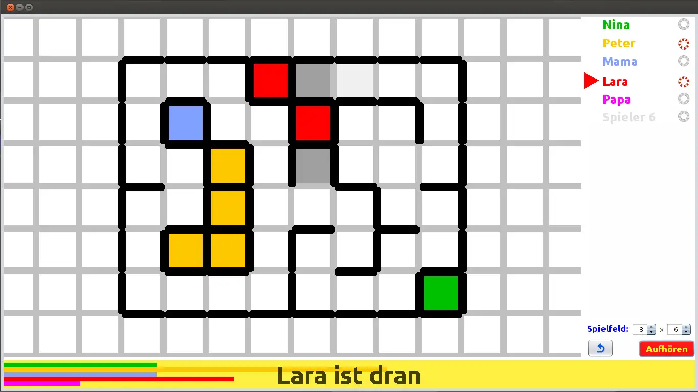 웹 도구 또는 웹 앱 Dots and Boxes / Käsekästchen을 다운로드하여 온라인 Linux에서 실행