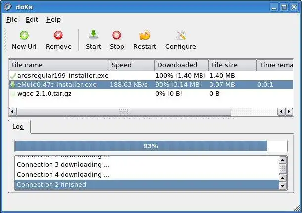 Download web tool or web app Download accelerator/manager 4 KDE Linux