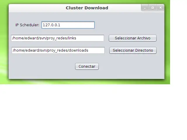 Download web tool or web app download cluster