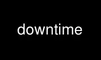 Voer downtime uit in de gratis hostingprovider van OnWorks via Ubuntu Online, Fedora Online, Windows online emulator of MAC OS online emulator