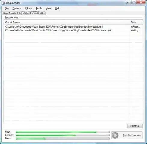 Download web tool or web app DpgEncoder