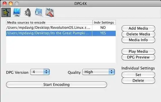 Download webtool of webapp DPG voor X (dpg4x)
