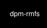 Run dpm-rmfs in OnWorks free hosting provider over Ubuntu Online, Fedora Online, Windows online emulator or MAC OS online emulator