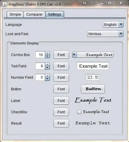 Unduh alat web atau aplikasi web drag0nius Diablo 3 DpS Calculator