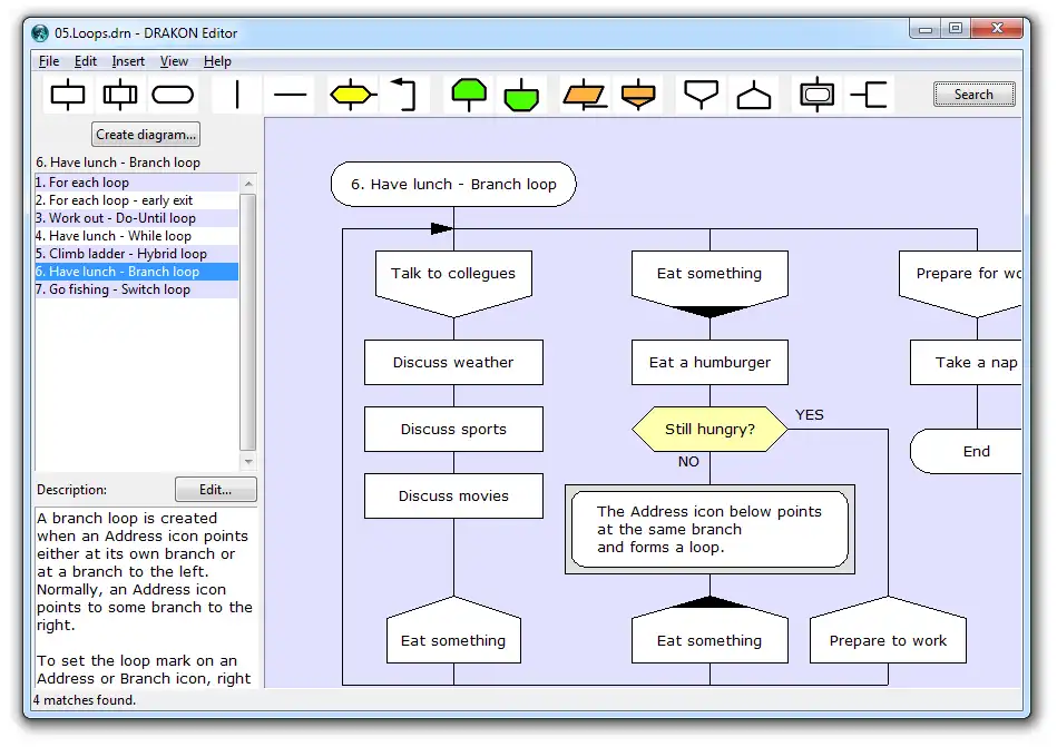 Download web tool or web app DRAKON Editor