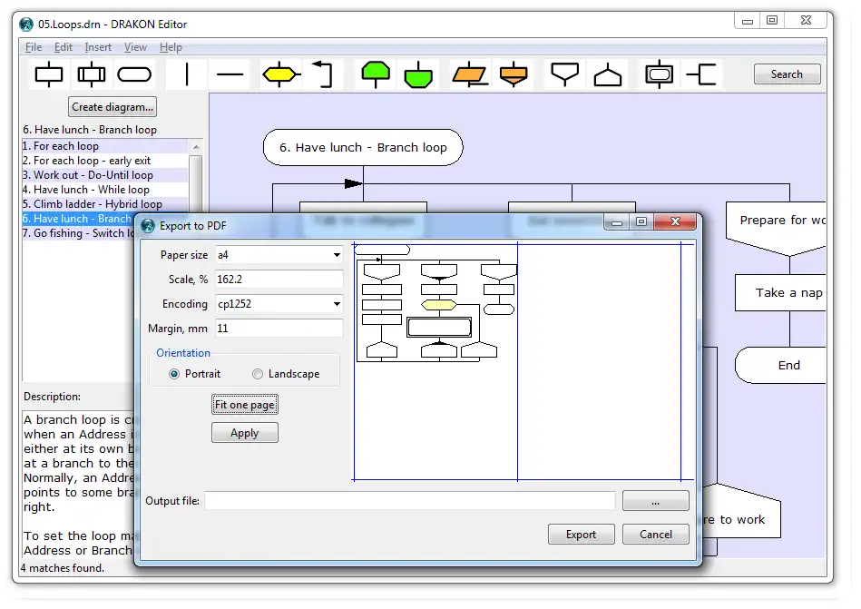 Download web tool or web app DRAKON Editor