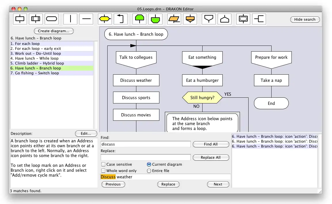 قم بتنزيل أداة الويب أو تطبيق الويب DRAKON Editor