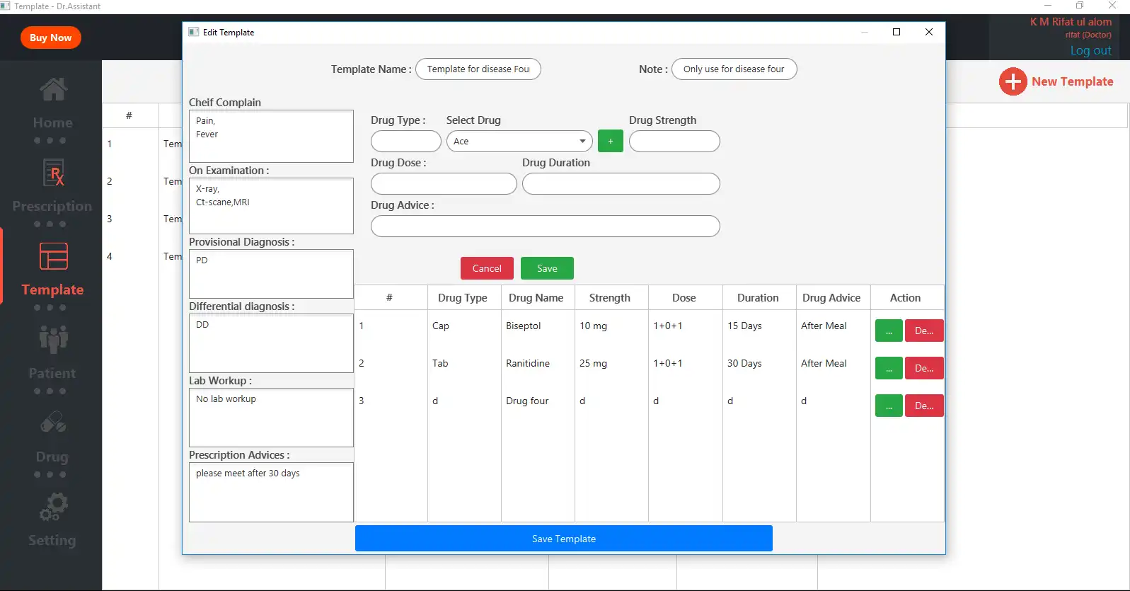 Download web tool or web app Dr Assistant