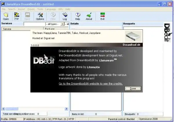 Télécharger l'outil Web ou l'application Web DreamboxEdit