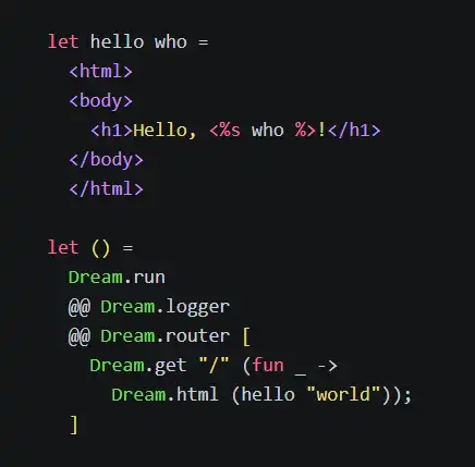 Télécharger l'outil Web ou l'application Web Dream Framework