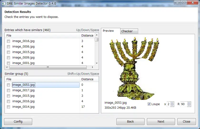 Download web tool or web app DRE Similar Images Detector
