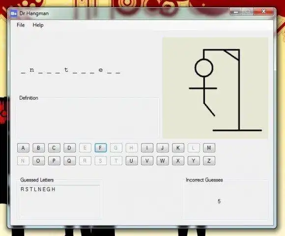 قم بتنزيل أداة الويب أو تطبيق الويب Dr Hangman للتشغيل في Windows عبر الإنترنت عبر Linux عبر الإنترنت